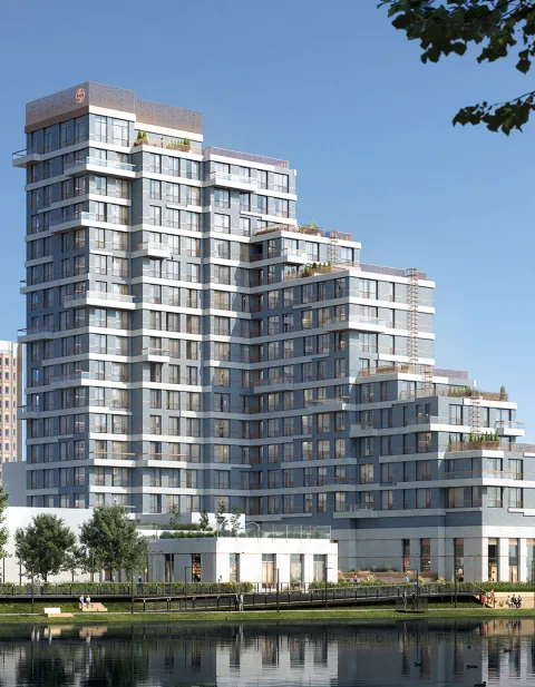 ЖК Клубный дом The LAKE: площади квартир 68,6–122,3 м²